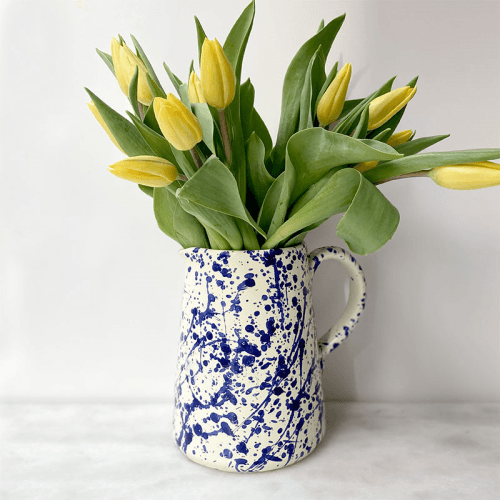 Image showing the Splatter Jug, H18cm, Blueberry product.