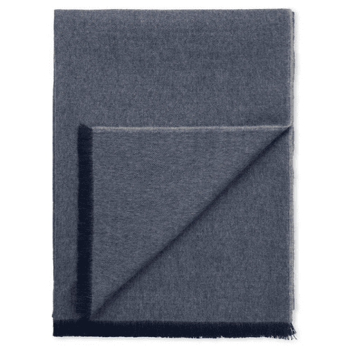 Image showing the Skyfall Throw, H130 x W190cm, Dark blue product.