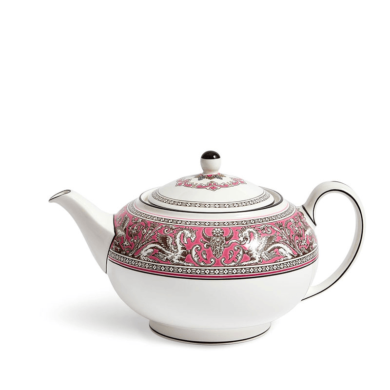 Florentine Teapot, 800ml, Fuchsia