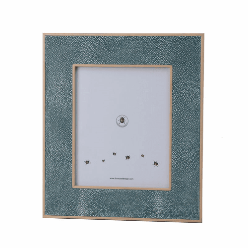 Image showing the Classic Photo  Frame, 10 x 8", Teal Shagreen product.