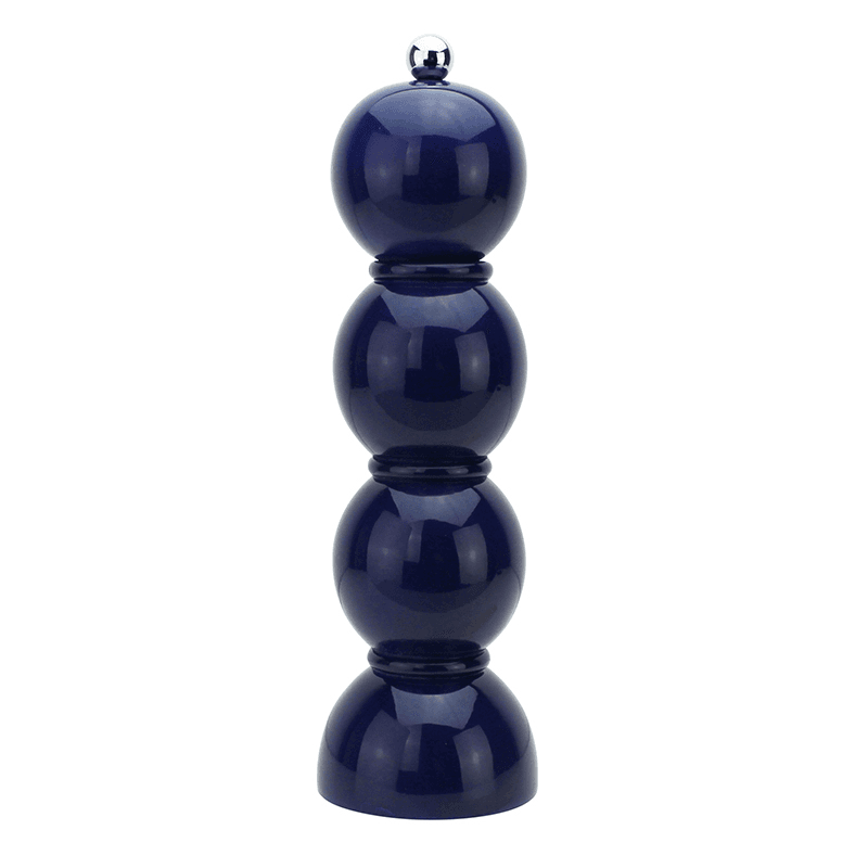 Bobbin Salt & Pepper Grinder, H24cm, Navy