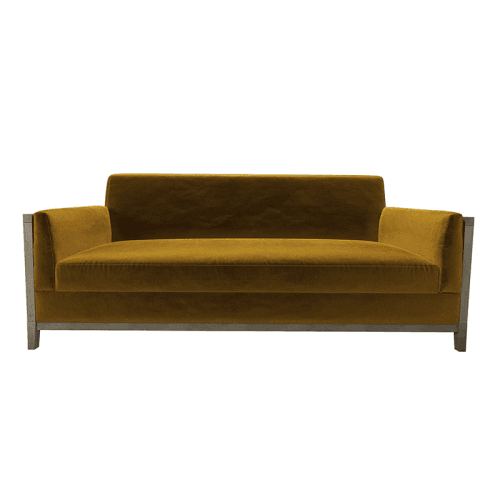 Image showing the Chester Three Seater Sofa, Nefetti Gold product.