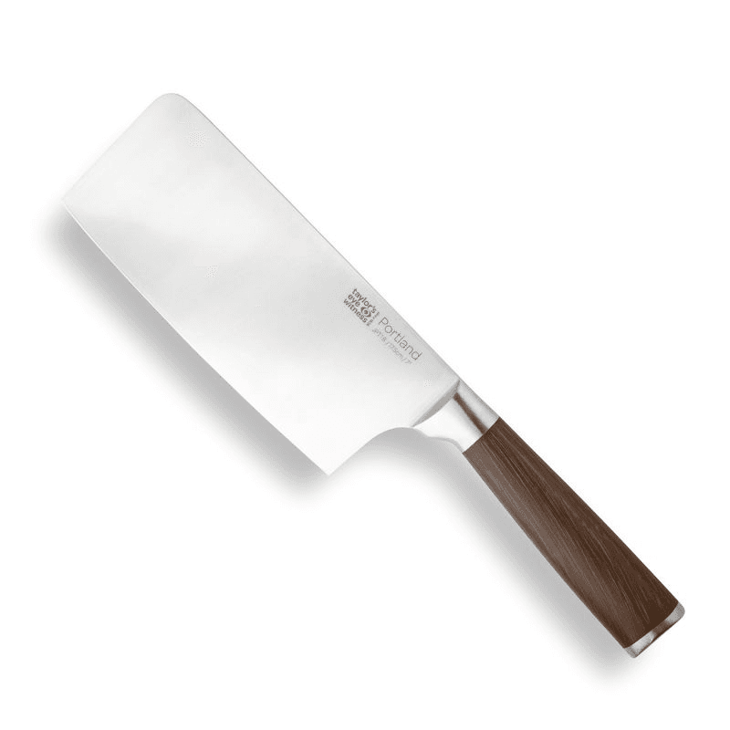 Portland Chinese Chef's Knife, 16.5cm, Walnut