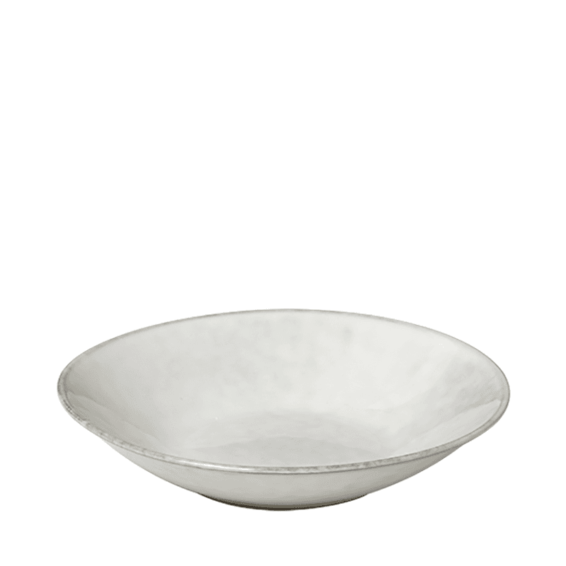 Nordic Sand Deep Dish, D22.5cm, Natural