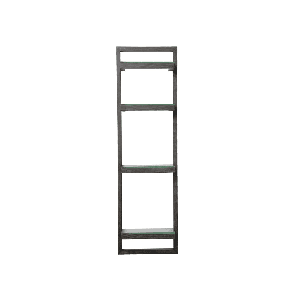 Zone Wall shelf, H80 x W24 x D12cm, Black