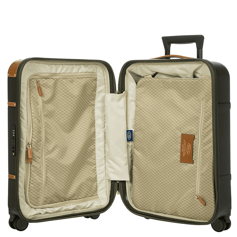 Bellagio Carry-On Suitcase, H55 x L38 x W23cm, Olive