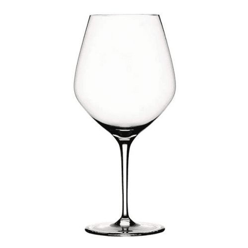 Image showing the Style Set of 4 Burgundy Red Wine Glasses, 640ml, Clear product.