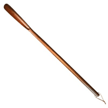 Image showing the Shoe Horn, Orwell, Extra Long Handle, Walnut product.