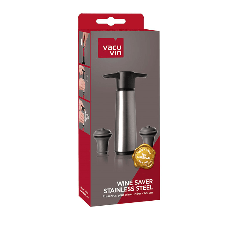 Wine Saver, Stainless Steel