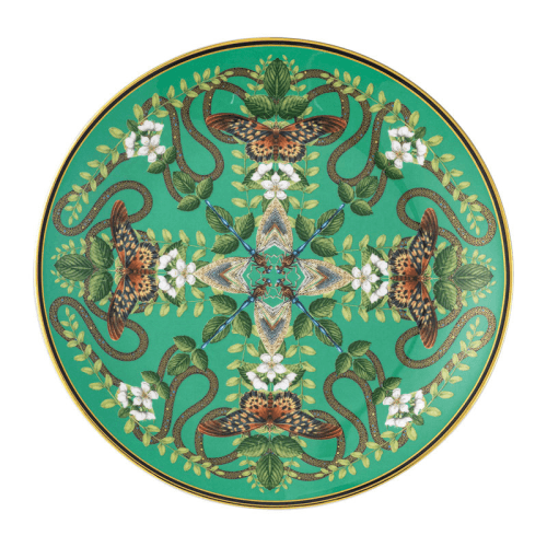 Image showing the Wonderlust Emerald Forest Coupe Plate, D20cm, Green product.