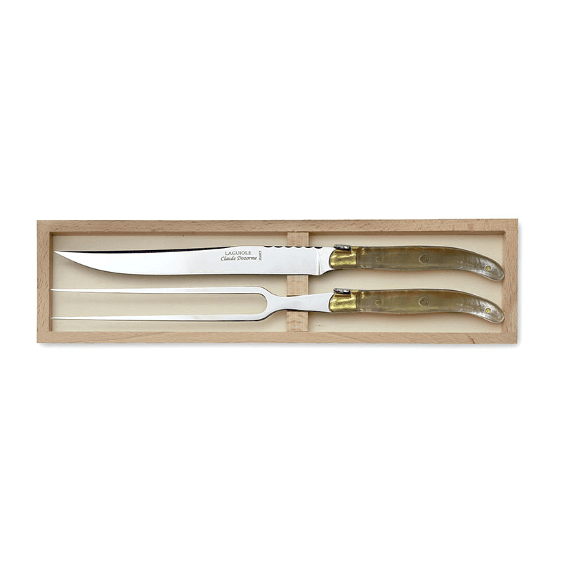 Claude Dozorme- 2-Piece Laguiole Carving Set,