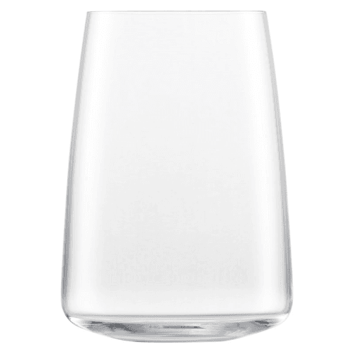 Image showing the Simplify Set of 2 Crystal Tumblers, 530ml, Clear product.