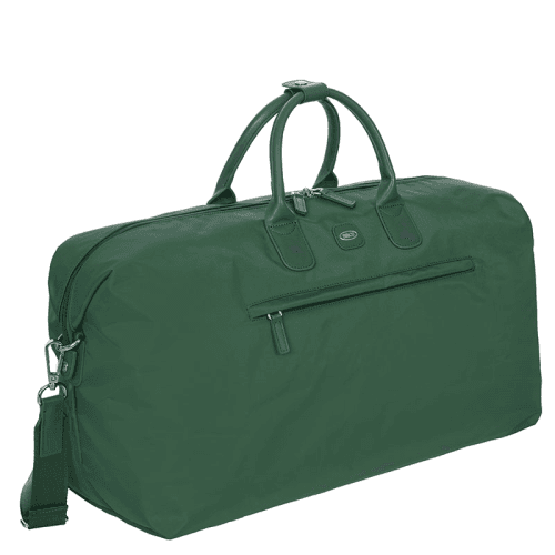 Image showing the Positano Soft Holdall, H32 x L55 x W20cm, Emerald product.