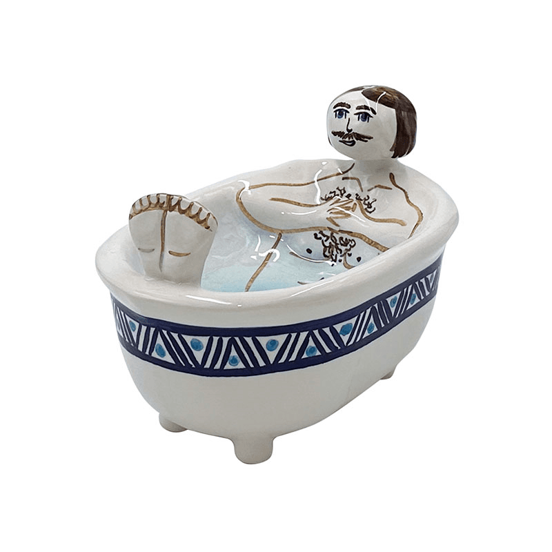 Michelangelo Bath Soap Dish, W7 x H16cm, Multi