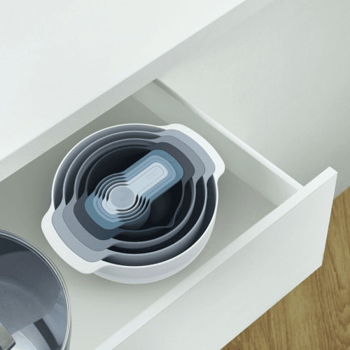 Image showing the Nest 9 Plus Bowl Set, Sky Blue product.