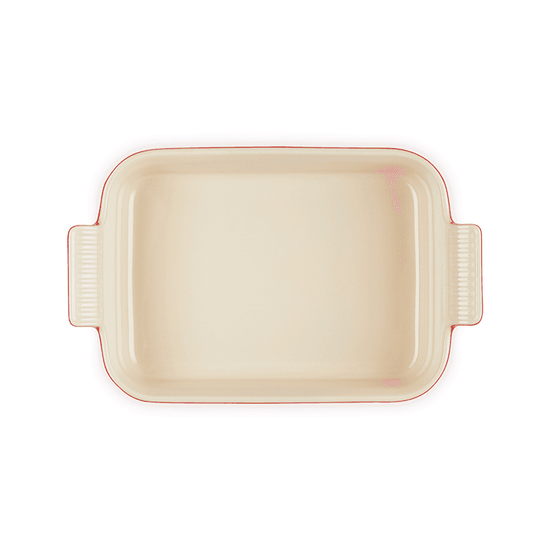 Stoneware Rectangular dish, 26 x 19cm - 2.3 litre, Cerise