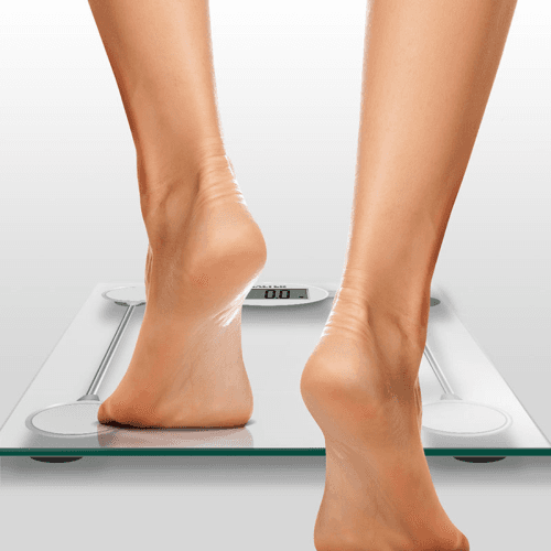 Image showing the Glass Electronic Bathroom Scales product.