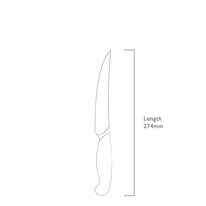 Professional Flexible Utility Knife, 16cm, Stainless Steel