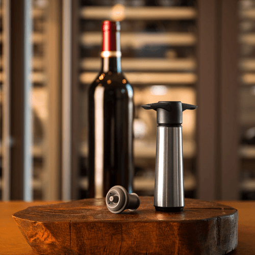 Image showing the Wine Saver, Stainless Steel product.