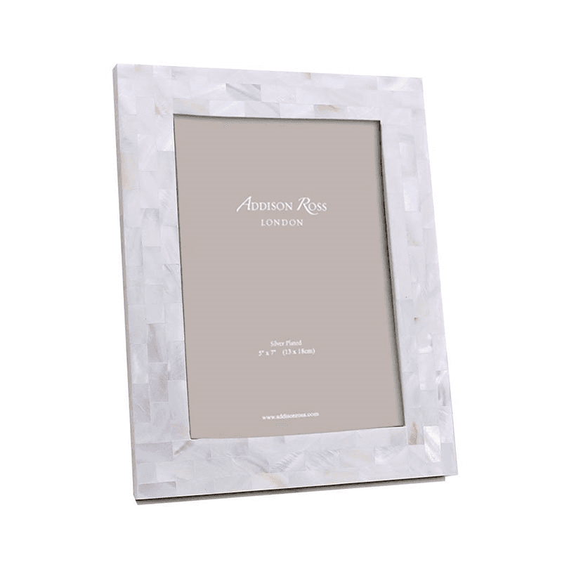Fresh Water Photo Frame, 8 x 10", Mother of Pearl