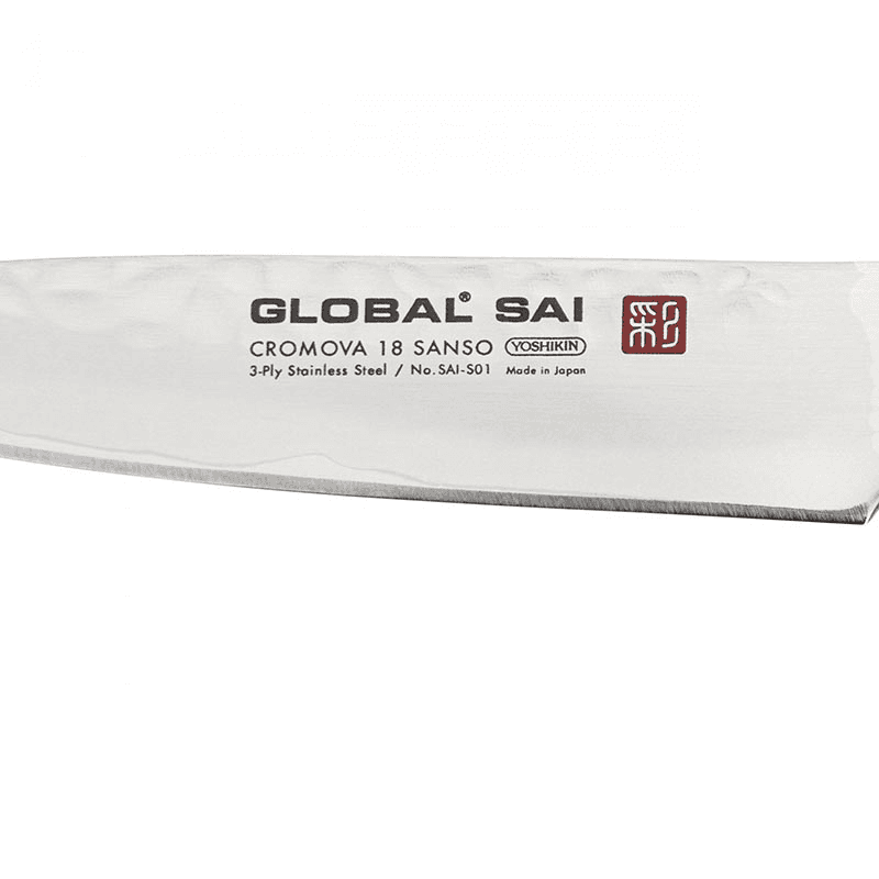 Sai Paring Knife, 9cm, Silver