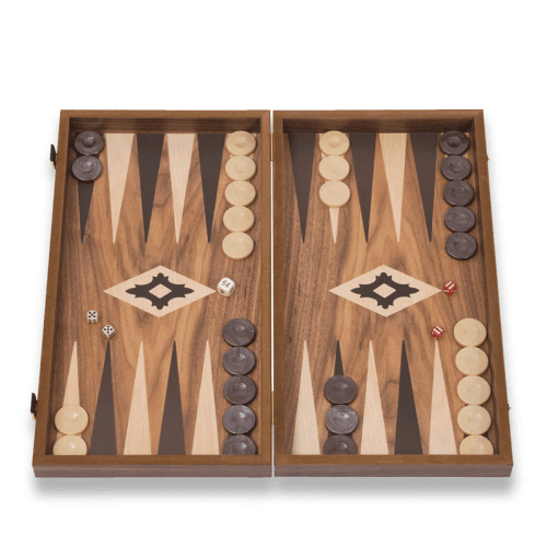 Image showing the Walnut Backgammon Set product.