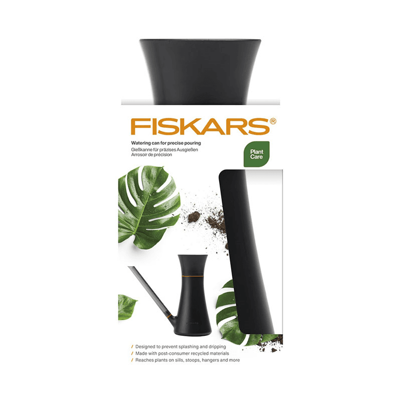 Urban Gardening Watering Can, H30.6 x L13.7 x W13.3cm, Black