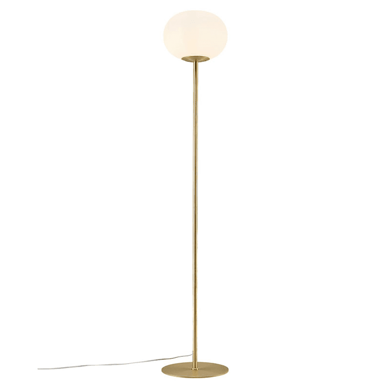 Alton Floor Lamp, H150cm, Opal white