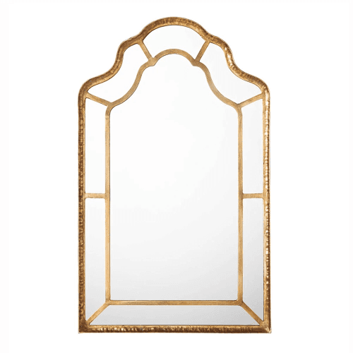 Image showing the Ballygannon Mirror, L62 x H102cm, Antique Gold Metal product.