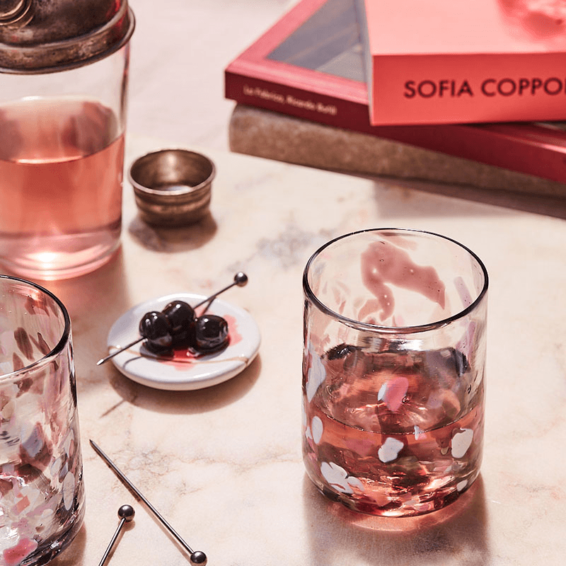 Morada Set of 2 Tumblers, 350ml, Pink
