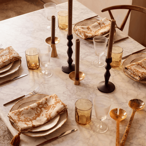 Image showing the Fluted Set of 4 Wine Glasses, 260ml, Clear product.