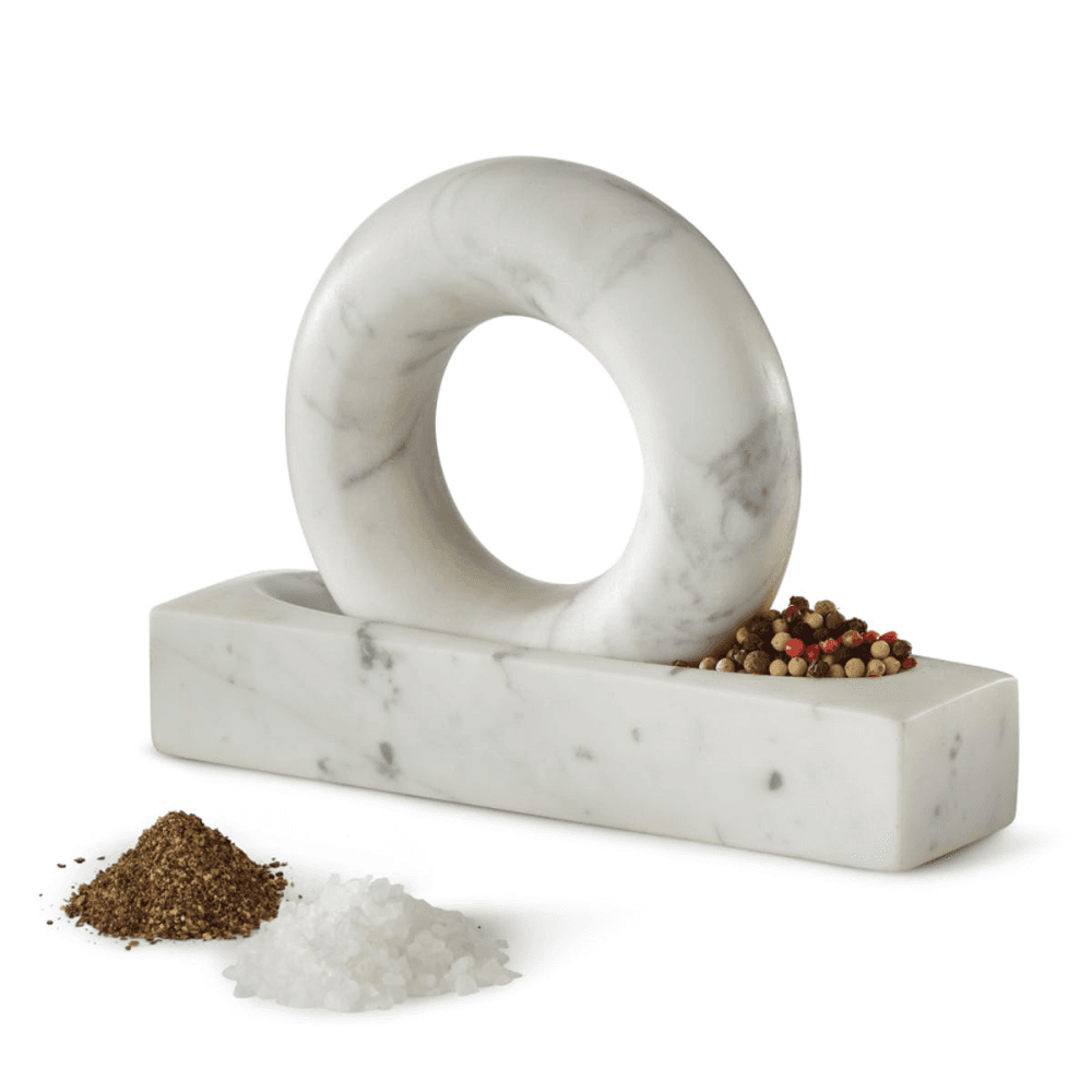 Tondo Pestle and mortar, grey