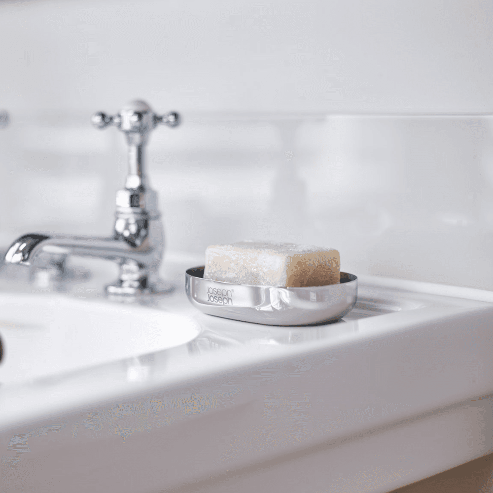 EasyStore Luxe Soap Dish, Stainless Steel