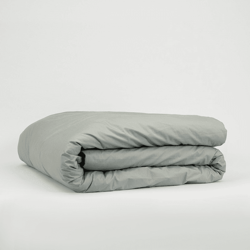 The Original 300 Thread Count Duvet Cover, Double, Sage Green