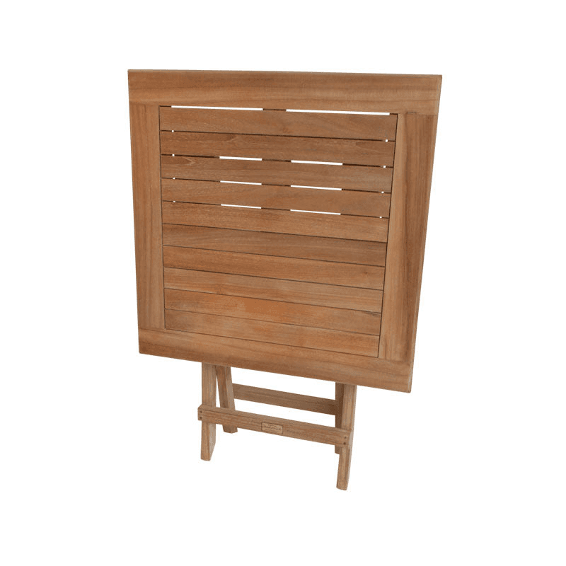 Iris Square Folding Table, L70 x W70cm, Teak