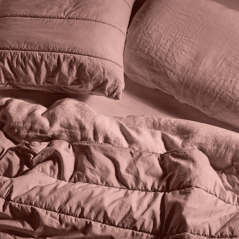 The Cotton Quilt, Double, Rust