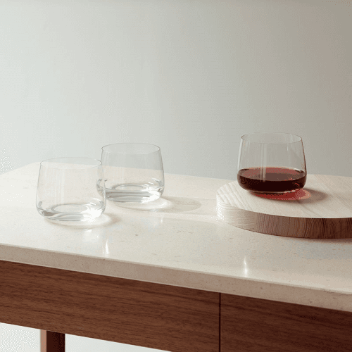 Image showing the Metropolitan Set of 4 Stemless Glass, 360ml, Clear product.
