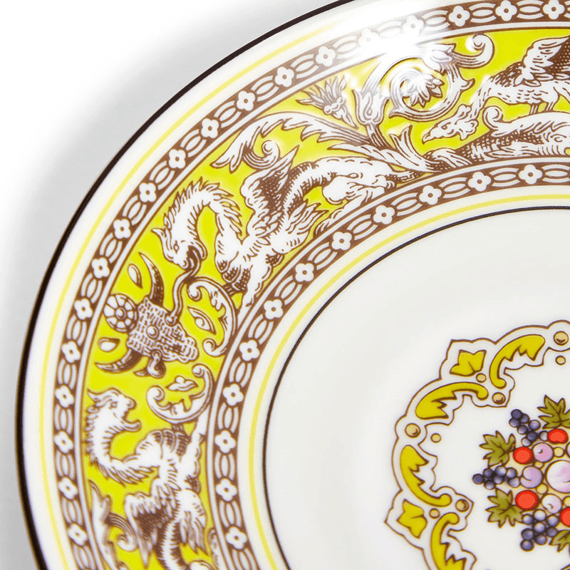 Florentine Teacup and Saucer, 174ml, Citron