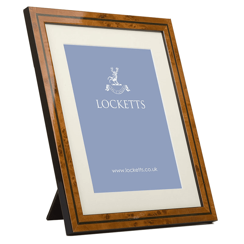New Green Inlay Mounted Photograph Frame, 10x8", Green Inlay