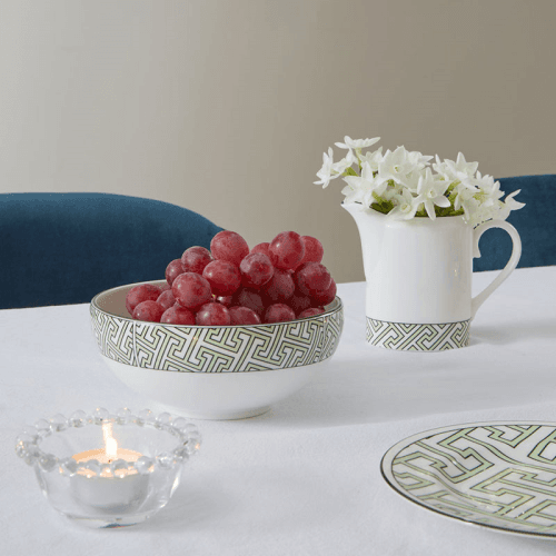 Image showing the Maze Breakfast Bowl, D15cm, Apple Green product.