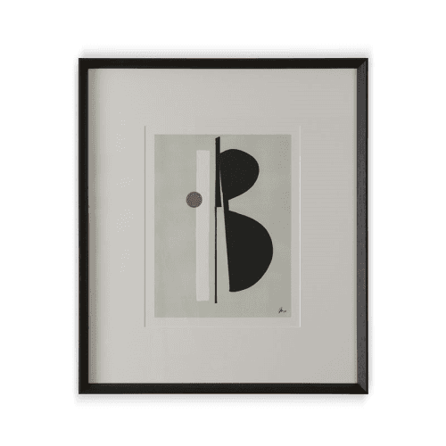 Image showing the Abstract Print, Burnham Red II product.