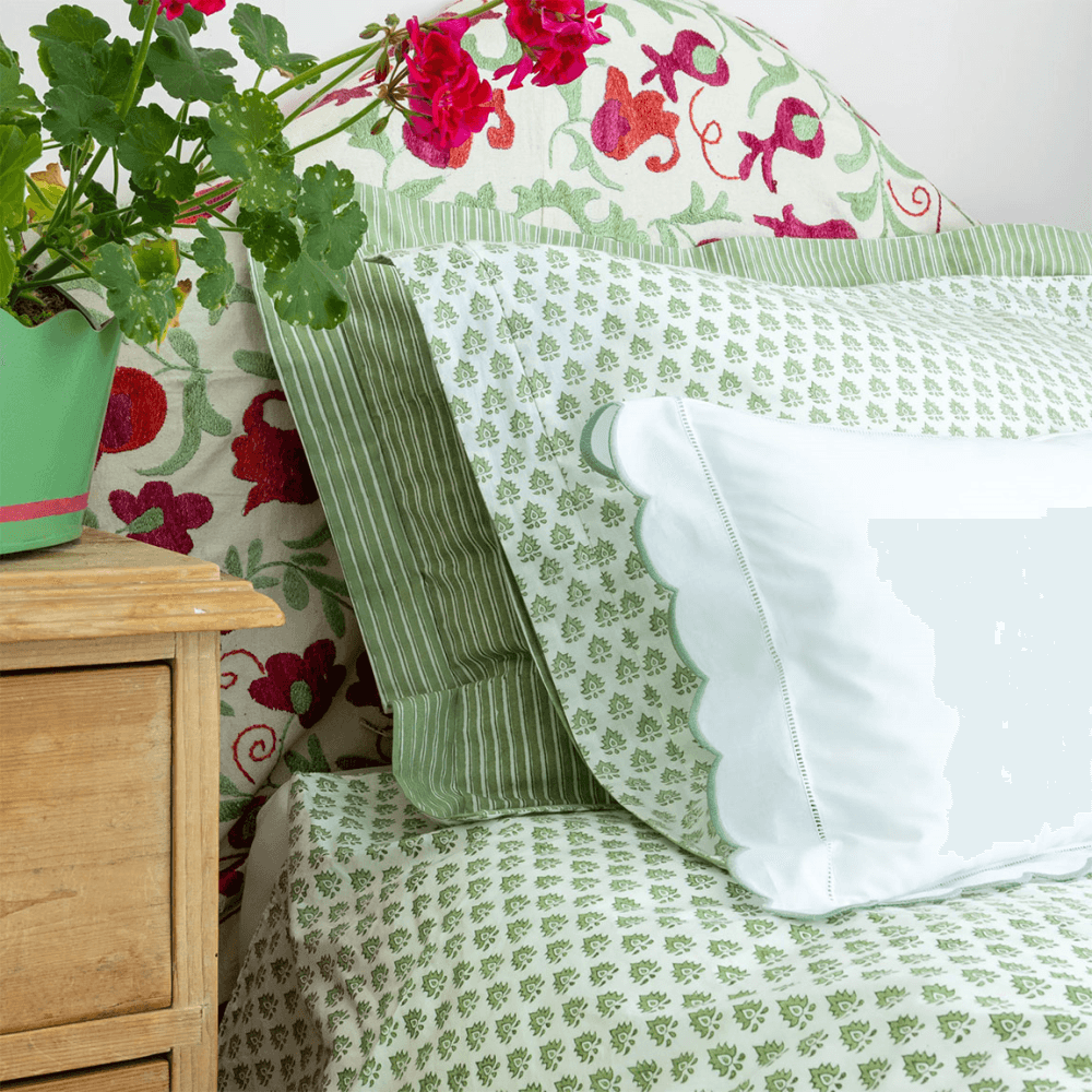 Pomily Baby Boudoir Pillow, Green