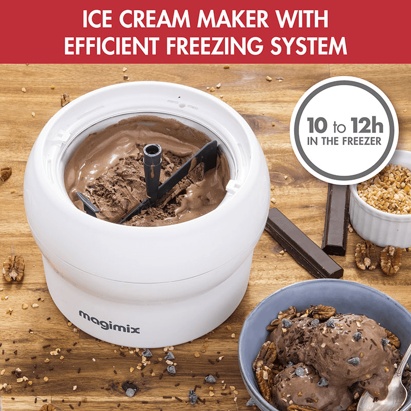 Le Glacier Ice cream maker - 11047, 1.1 litre, White