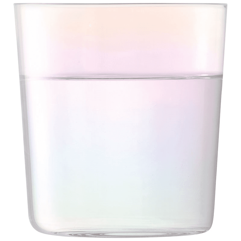 Iridescence Set of 2 Tumblers, 390ml, Mother of Pearl