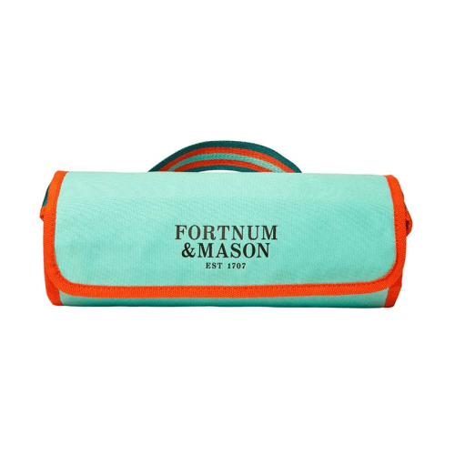 Image showing the Fortnum's Picnic Mat, 145cm x 130cm, Eau de Nil product.