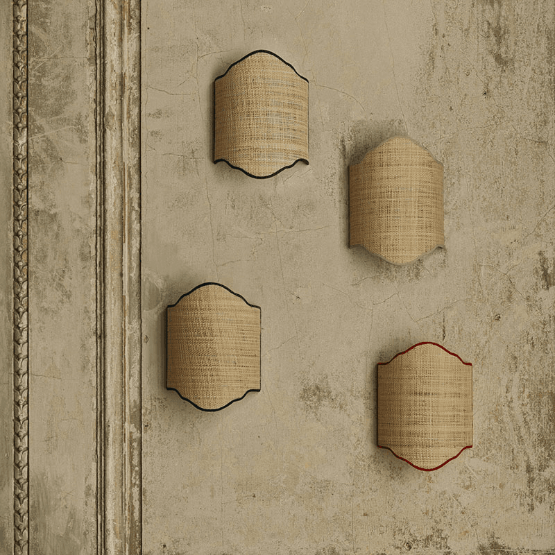 Tedate Wall Shade, D22cm, Russet Red