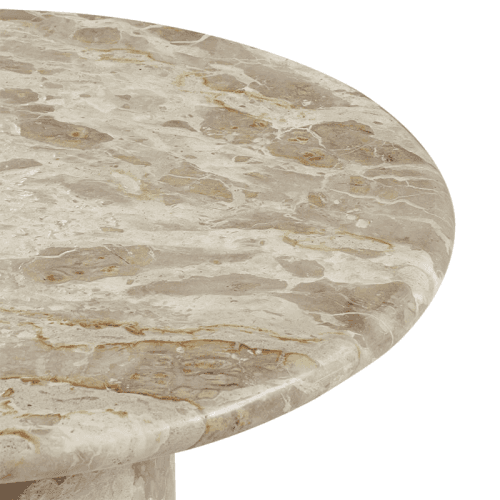 Floren Side Table, H50cm x Diameter 40cm, Capri