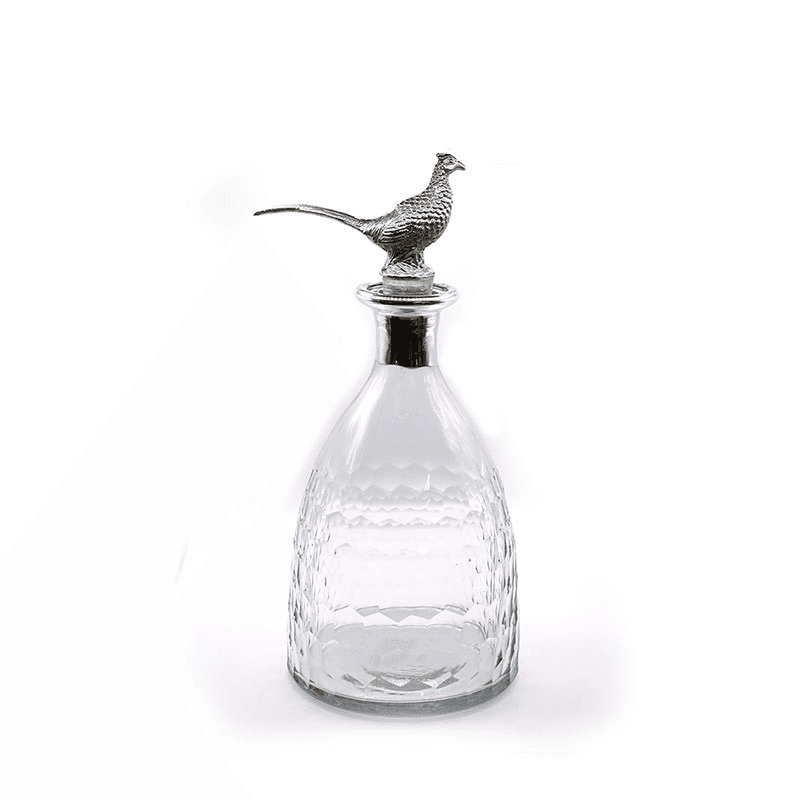 Pheasant Decanter & Stopper