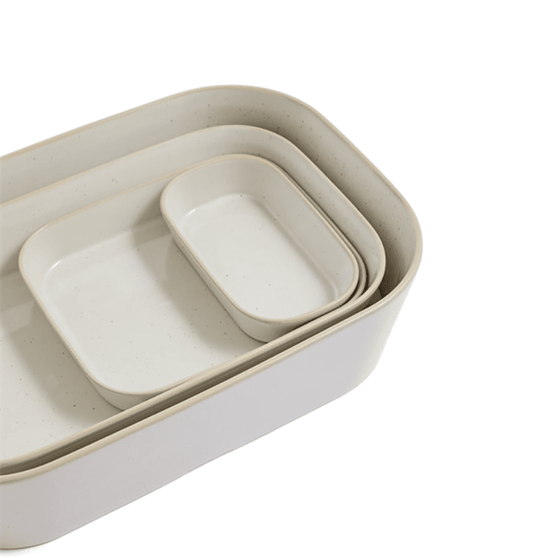 Urban Dining 5 Piece Cook and Serve Set, White