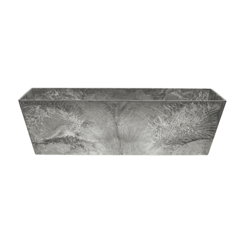 Image showing the Ella Balcony trough, H17 x D55cm, Grey product.